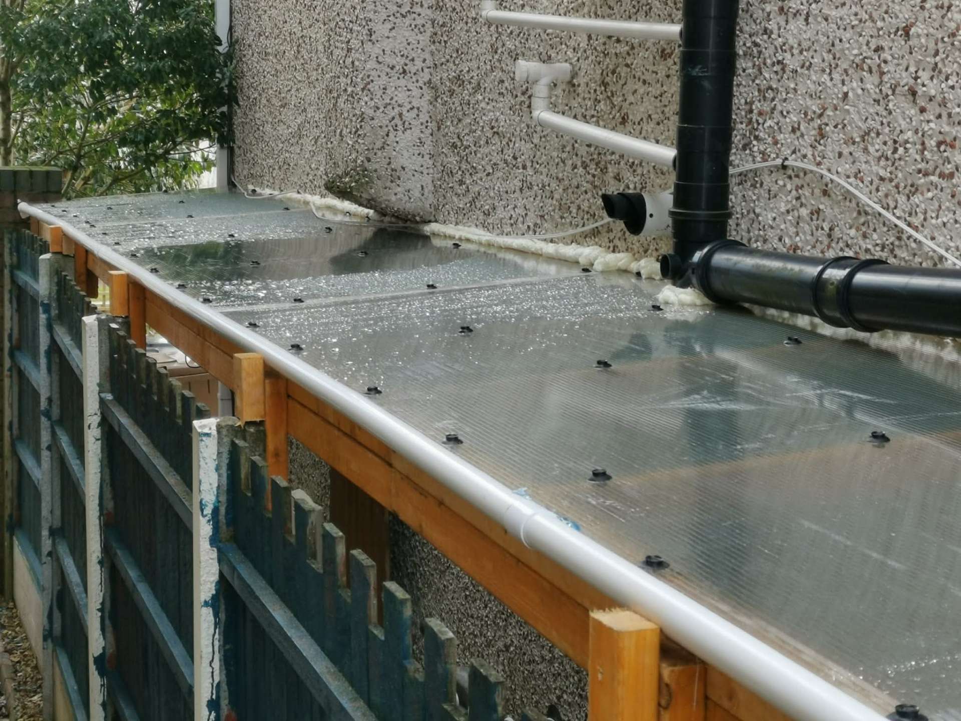 Marble splashback close-up — Handyman Dublin