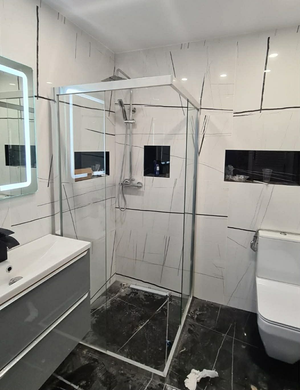 Master shower room — Handyman Dublin