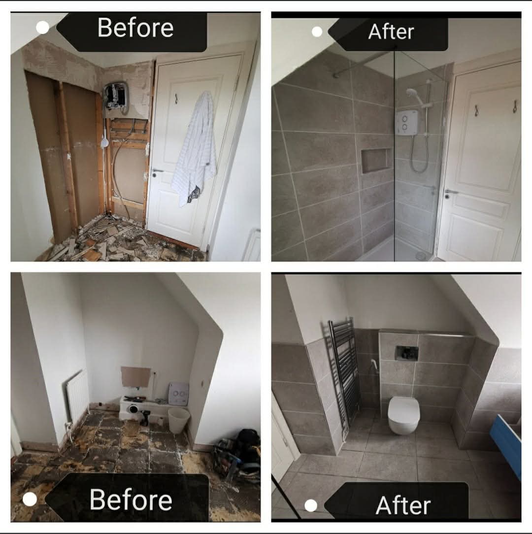 En-suite & shower install — Handyman Dublin